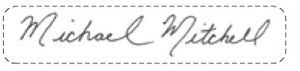 Ideal Custom Self Inking Signature Stamp